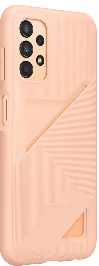 Samsung Galaxy A13 kortfodral (persika)