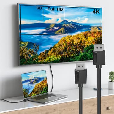 Hama DisplayPort 4K kabel (1.5 m)