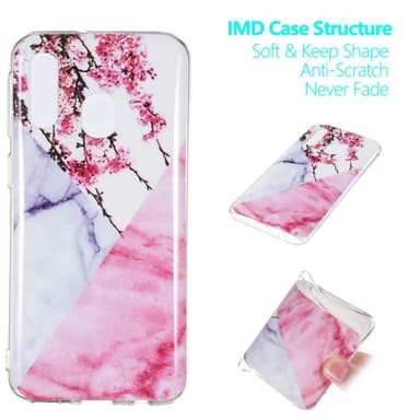 MTK Samsung Galaxy A40 TPU Marmor - Style F