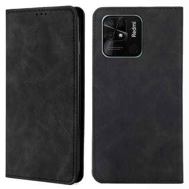 Redmi 10C Plånboksfodral - Svart