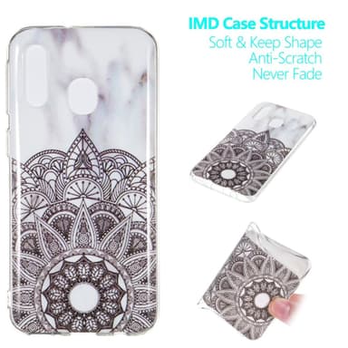 MTK Samsung Galaxy A40 TPU Marmor - Style B