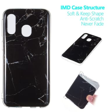 MTK Samsung Galaxy A40 TPU Marmor - Style A