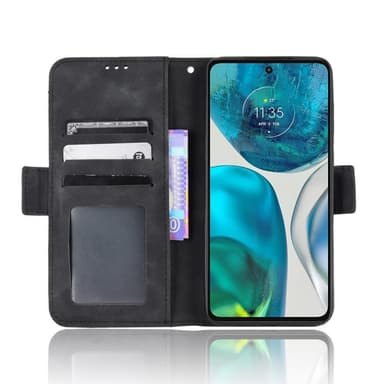 Motorola Moto G52 Plånboksfodral  - Svart