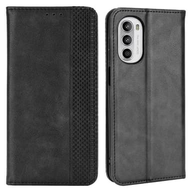 Plånboksfodral till Motorola Moto G52  - Svart