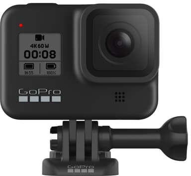 GoPro Hero 8 Black actionkamera med tillbehörskit