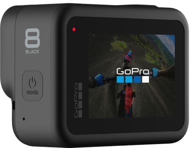 GoPro Hero 8 Black actionkamera med tillbehörskit