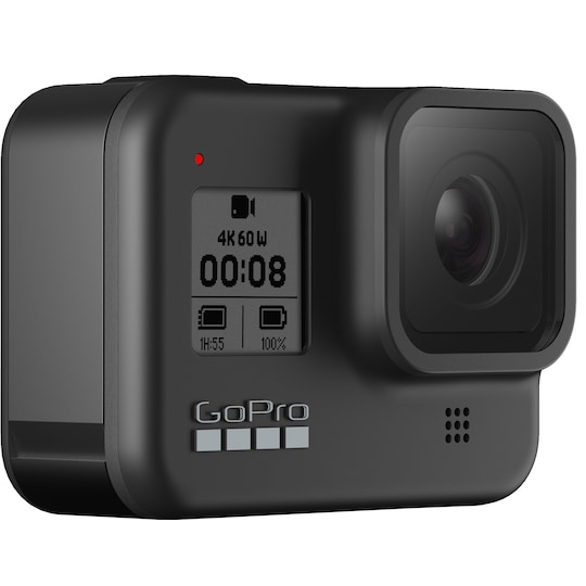 GoPro Hero 8 Black actionkamera med tillbehörskit