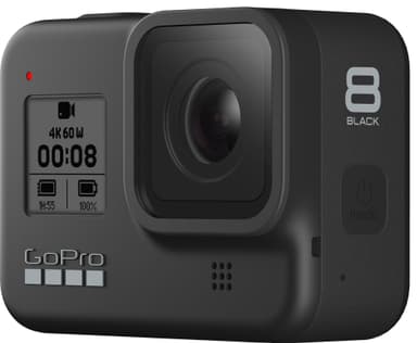 GoPro Hero 8 Black actionkamera med tillbehörskit