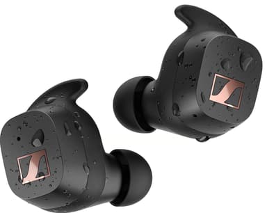 Sennheiser Sport true wireless in-ear hörlurar (svart)