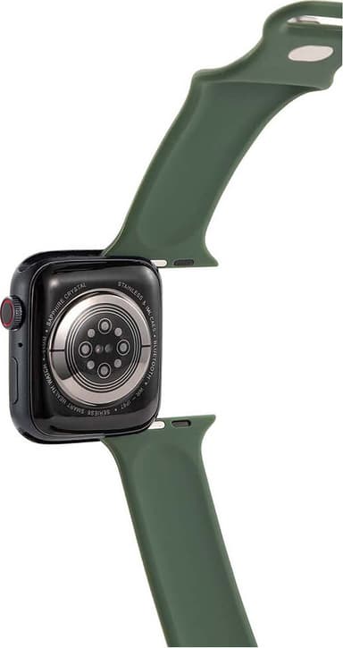 Gear silikonarmband för Apple Watch 38-41mm (oliv)