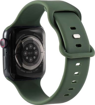 Gear silikonarmband för Apple Watch 38-41mm (oliv)