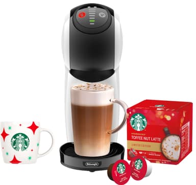 Nescafé Dolce Gusto Genio S kapselmaskinspaket (vit)