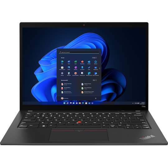 Lenovo ThinkPad T14s Gen3 14" bärbar dator i7/16/512 GB (svart)