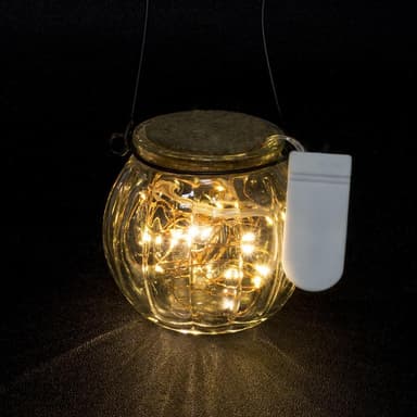 LED-ljusslinga med batteri 20 lampor 2 meter