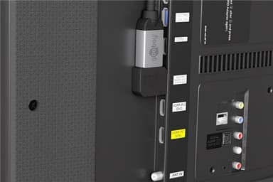 Goobay HDMI™-adapter, Guldpläterad