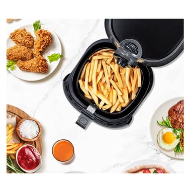 Runt pergamentpapper till Air Fryer 100-pack Gul 18 cm