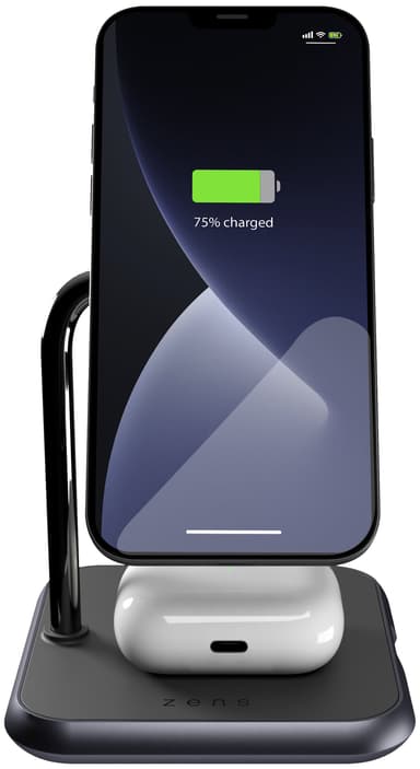 Zens Aluminum 3-i-1 trådlös laddare