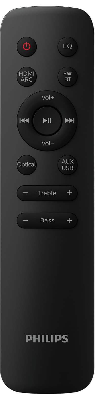 Philips 2.1-kanals soundbar TAB7207 (svart)