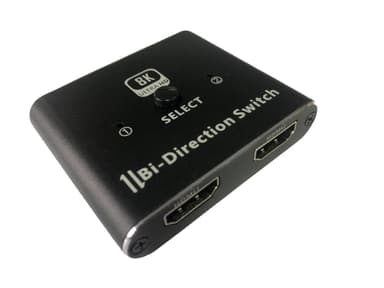 2-vägs HDMI Switch 8K HDMI2.1b High Speed 48Gbps