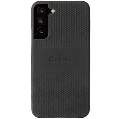 Leather Cover Galaxy S22+ Svart