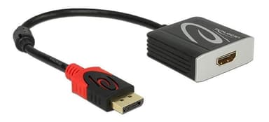 DeLOCK DisplayPort till HDMI-adapter, aktiv, 4K i 60Hz, 0,2m