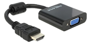 Delock Adapter HDMIA male > VGA female black Elgiganten