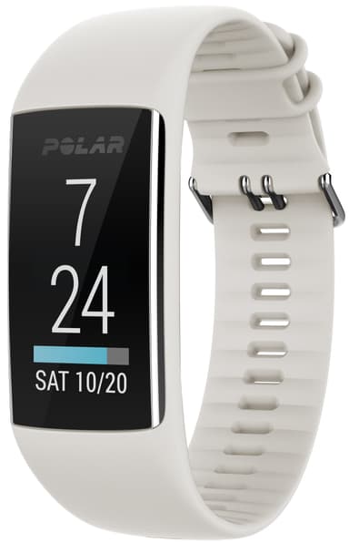 Polar A370 aktivitetsarmband med HR monitor S (vit)