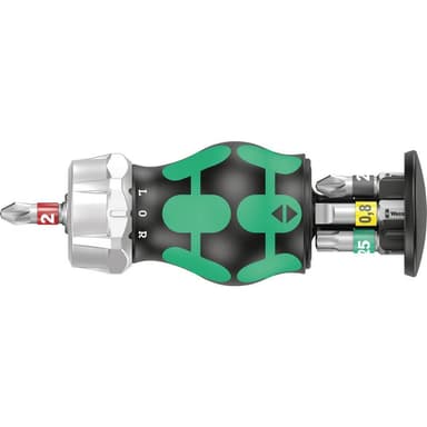 Bit-Set Wera Kraftform Kompakt Stubby Magazin RA 2