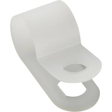 TRU COMPONENTS 532019 Fästklämma skruv Natur 25 st