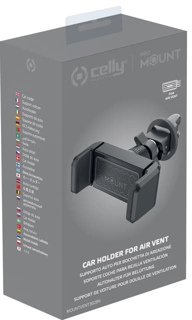 Celly Mount Vent 360 telefonhållare för bil
