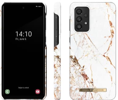iDeal of Sweden Samsung Galaxy A33 skal (carrara-guld)