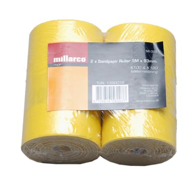 Millarco® slippapper 93 x 5 meter K100 och K120