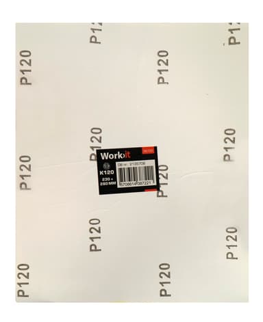 Work>it® sandpapper 230×280 mm K120