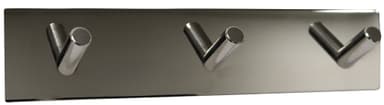 Home>it® självhäftande knopplist med 3 krokar 20 x 4 cm krom