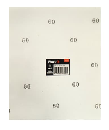 Work>it® sandpapper 230×280 mm K60