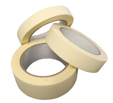 Work>it® maskeringstejp 3-pack med 19/25/38 mm x 50 meter