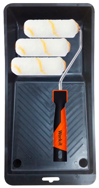 Home>it® roller med 2 extra rullar i mohair 10 cm