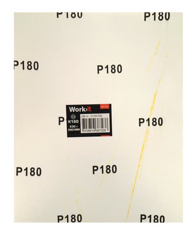 Work>it® sandpapper 230×280 mm K180