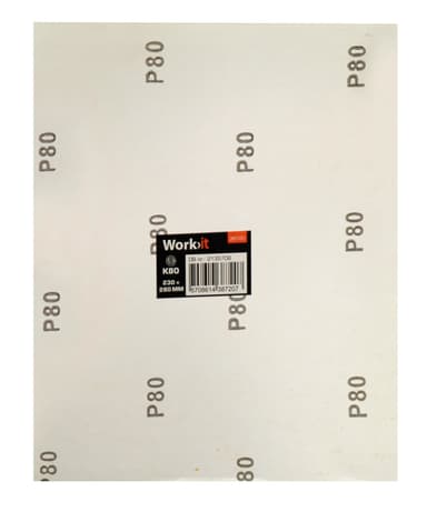 Work>it® sandpapper 230×280 mm K80