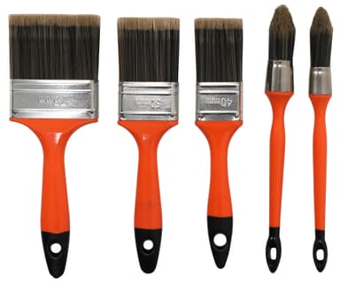 Work>it® penslar i set om 3 flata 40/50/70 mm 2 runda Ø 15/Ø 20 mm