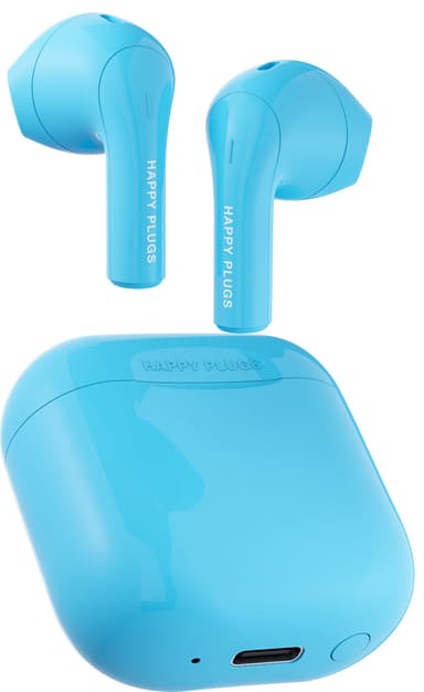 Happy Plugs Joy true wireless in ear-hörlurar (blåa)