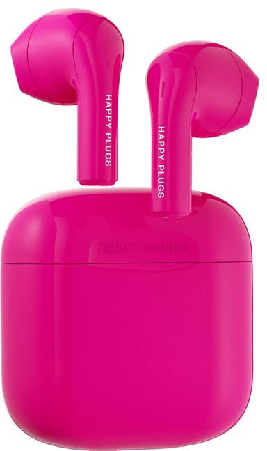 Happy Plugs Joy true wireless in ear-hörlurar (cerise)