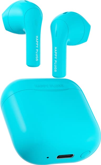 Happy Plugs Joy true wireless in ear-hörlurar (turkos)