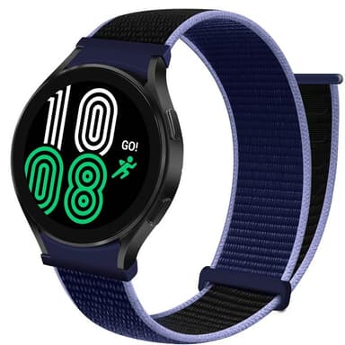 Nylon Armband No-Gap Samsung Galaxy Watch 4 (44mm) - Midnight Blue