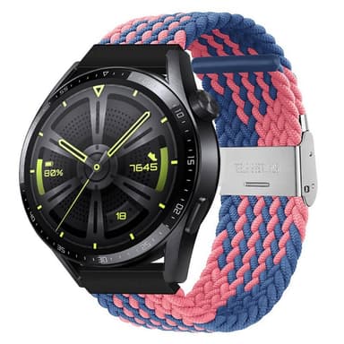 Flätat Elastiskt Armband Huawei Watch GT3 (46mm) - Blue Powder