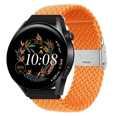 Flätat Elastiskt Armband Huawei Watch GT3 (42mm) - Orange