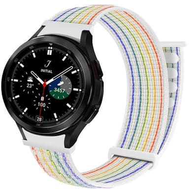 Nylon Armband No-Gap Samsung Galaxy Watch 4 Classic (46mm) - Pride Edi