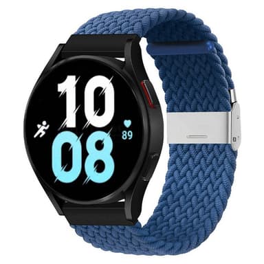 Flätat Elastiskt Armband Samsung Galaxy Watch 5 (44mm) - Blå