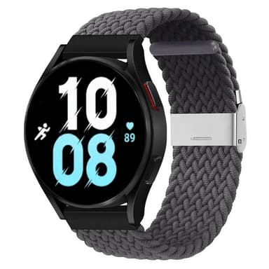 Flätat Elastiskt Armband Samsung Galaxy Watch 5 (44mm) - Skygrey