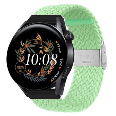 Flätat Elastiskt Armband Huawei Watch GT3 (42mm) - Pistachio